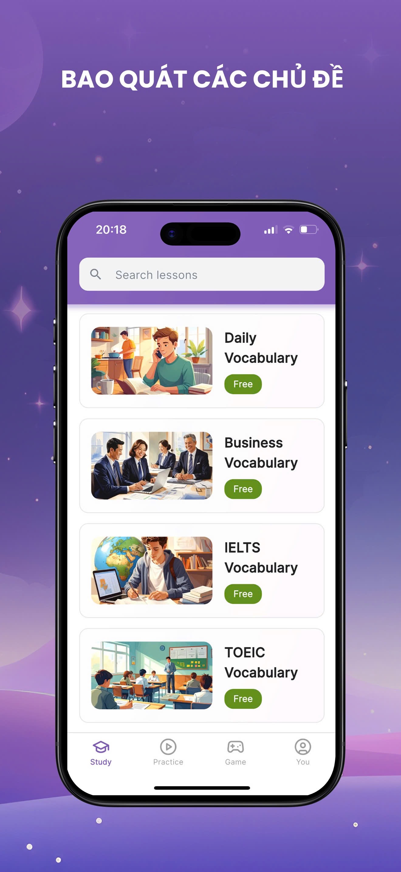 Bao quát các chủ đề